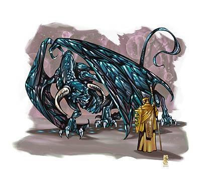 Сапфировый дракон: владыка подземелий