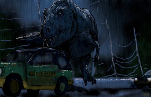 Страшные чуваки. Тираннозавр-Рекс - чудовище Юрского периода