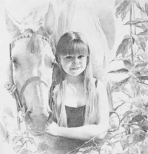 Дети и лошади