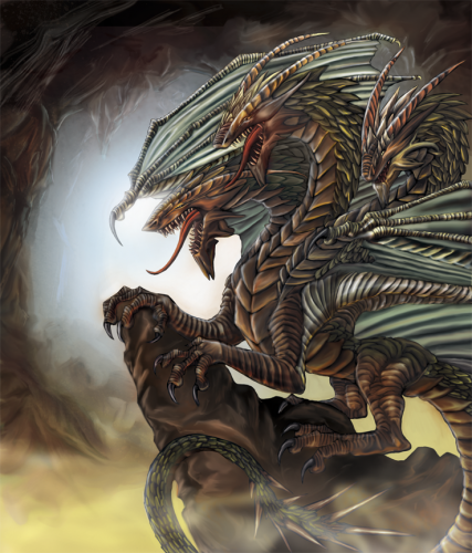 Дзалмаусский дракон: охотник на людей