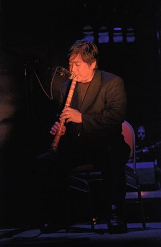 Kazu Matsui. Японская бамбуковая флейта.