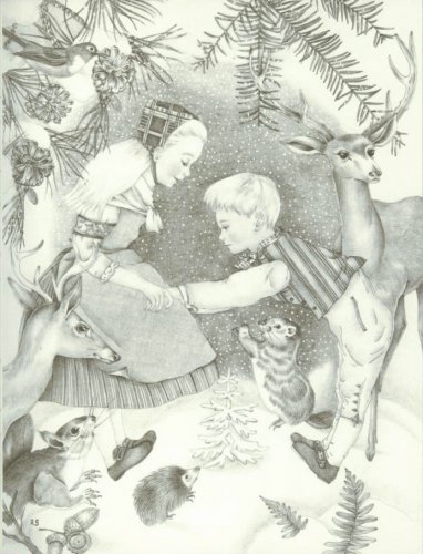 Иллюстрации к сказкам Адриенны Сегур