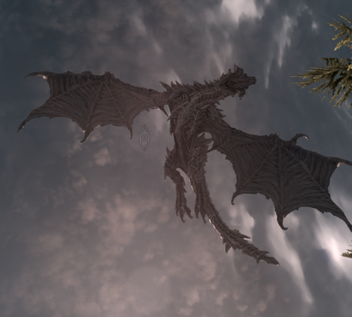 Драконы из Skyrim