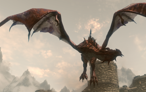 Драконы из Skyrim 2