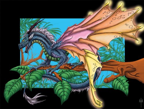 Феерический дракон: лесной шалунишка
