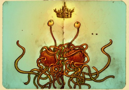 Летающий Макаронный Монстр / Flying Spaghetti Monster
