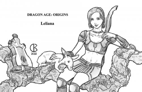 Dragon age origins: Лелиана
