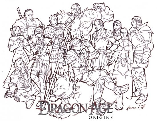 Dragon Age origins: пасхалки и интересные факты