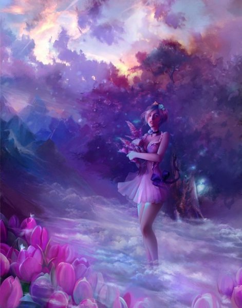 7 цветов радуги: фиолетовый
