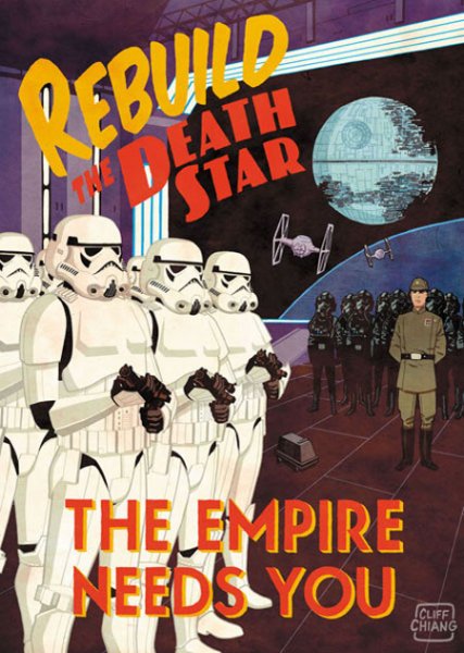 Наглядная агитация Империи и Республики в период Галактических Войн