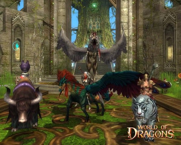 Онлайн игра World of Dragons