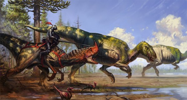 Динозавры из фантазий. Часть 2