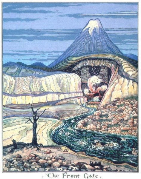 Уникальная коллекция иллюстраций Толкиена к "Хоббиту"