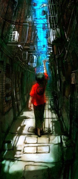 Knite - удивительная история в картинках от художницы `yuumei