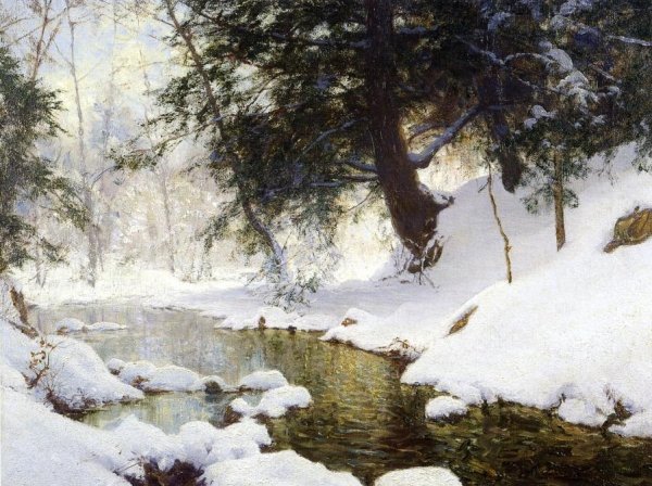Нежные краски зимы by Walter Palmer