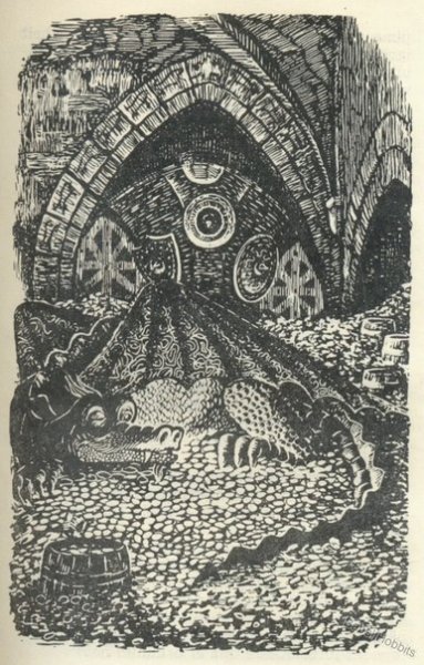 Иллюстрации Maret Kernumees по "Хоббиту" (эстонское издание 1977 года)